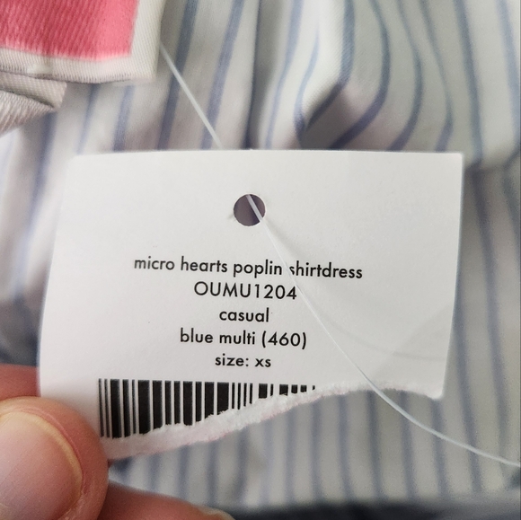 Kate Spade Micro Hearts Poplin Dress - Picture 7 of 8